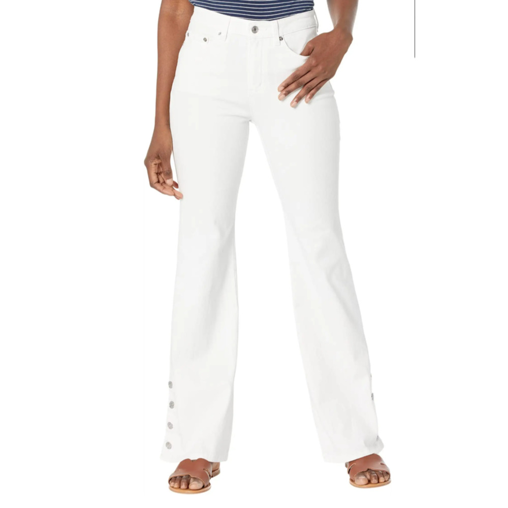 NWT Michael Kors Jeans White, Size 12, Vintage Flare